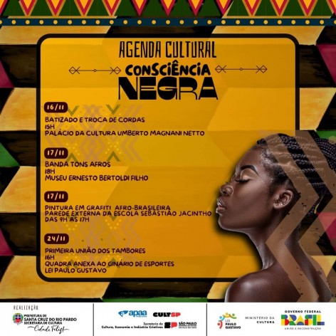 AGENDA CULTURAL SEMANA DA CONSCIÊNCIA NEGRA